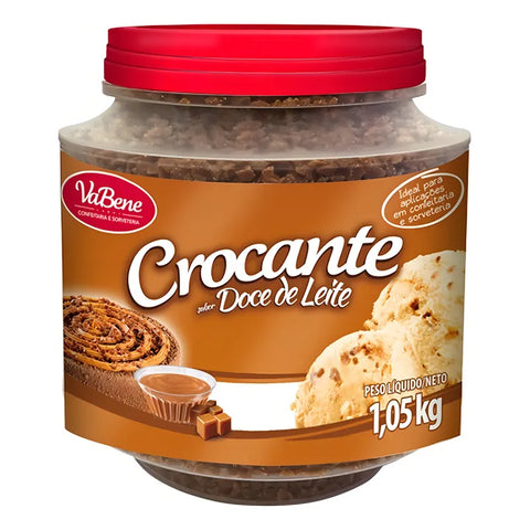 Crocante Sabor Doce De Leite Vabene 1,05kg