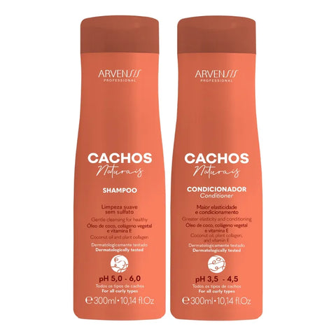 Arvensis Natural Curls Shampoo and Conditioner Kit 300ml