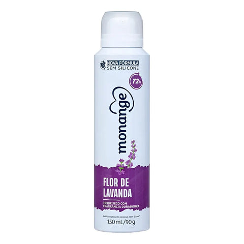 Desodorante Aerossol Flor de Lavanda Monange 150ml