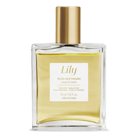 Óleo Corporal Acetinado Lily 50ml - O Boticário