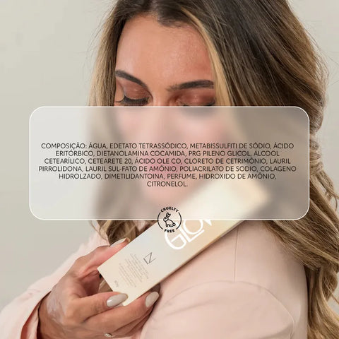 Nouê Glow Hair Color White Hair Camouflage and Gold Radiance - 60g