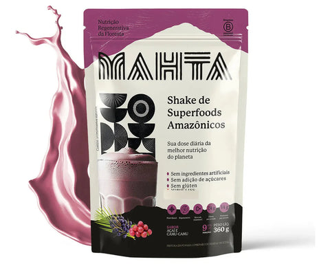 Superfoods Powder - Acai and Camu-Camu 360g - Vegan - Mahta