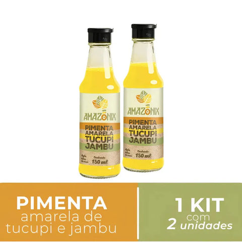 Yellow Pepper Sauce With Tucupi And Jambu 2x150ml
