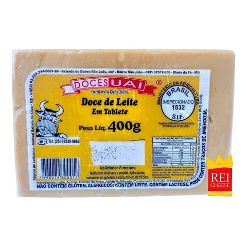 Pure Dulce de Leche Bar - Doces Uai 400g