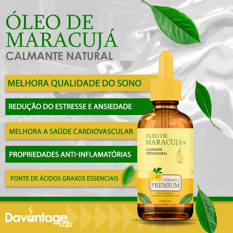 Kit of 3 Passion Fruit Oil - 100% Natural Soothing Oil