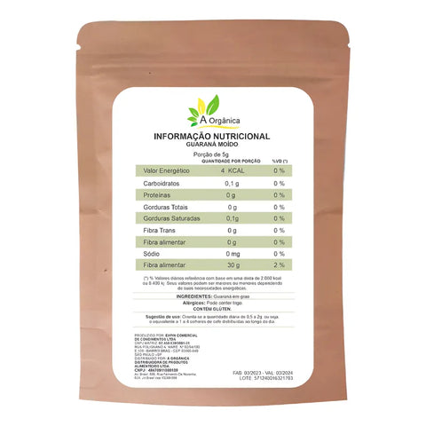 100% Pure Guarana Powder 100g
