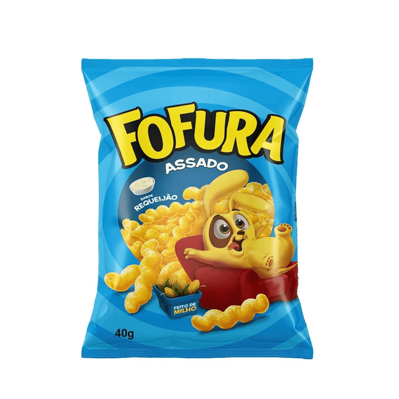 Salgadinho Fofura Assado Sabor Requeijão 60G