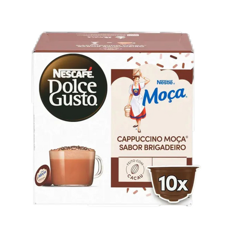 NESCAFÉ® DOLCE GUSTO Cappuccino Moça Brigadeiro - 10 Capsules