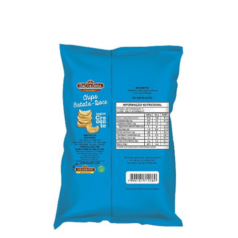 Chips de Batata Doce 35g DaCôlonia