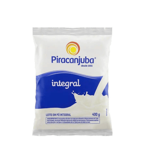 Leite Po Piracanjuba Integral 400g
