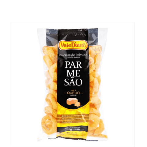Vale D'Ouro Parmesan Cassava Starch Biscuit Rodinha 150g