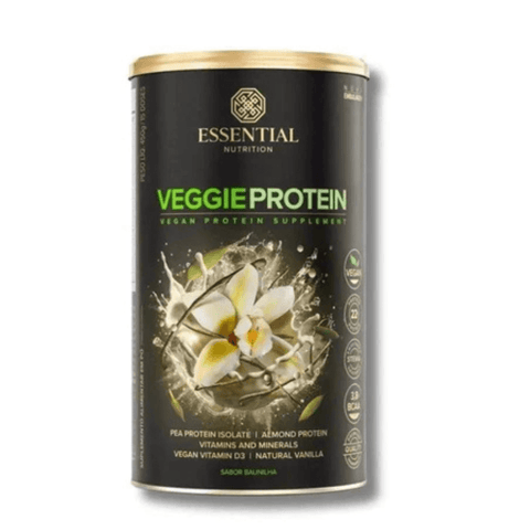Vegetable Protein Veggie Protein Vanilla Essential Nutrition 450g