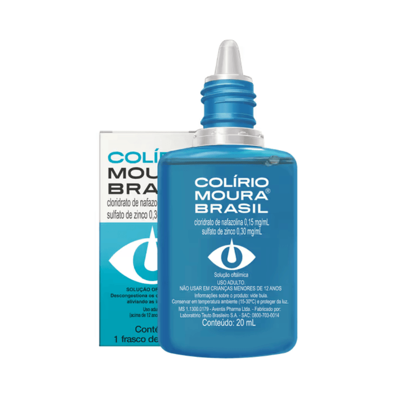 Colírio Moura Brasil Com 20 Ml