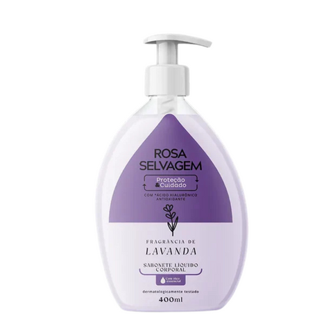LAVENDER LIQUID SOAP 400ml ROSA SELVAGEM