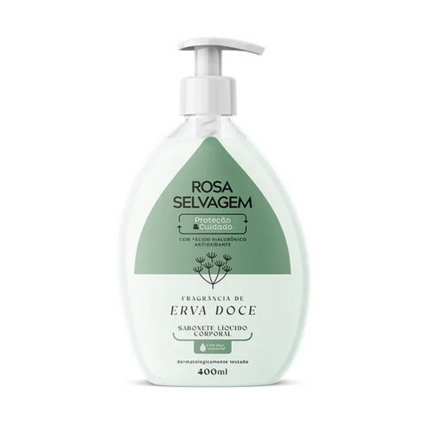 WILD ROSE SWEET HERB LIQUID SOAP