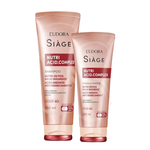 Siàge Nutri Acid Complex Combo: Shampoo 250ml + Conditioner 200ml