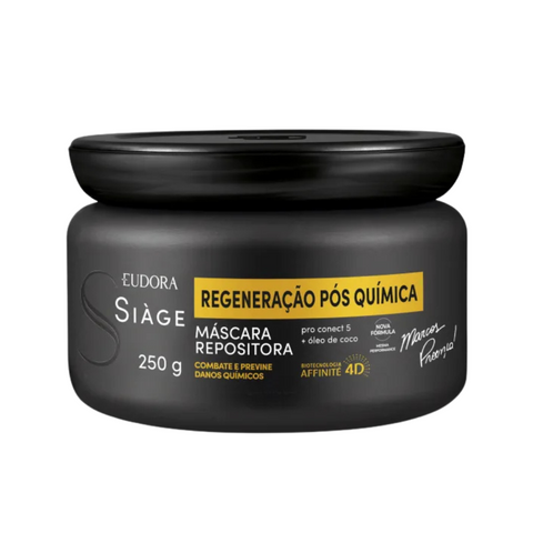 Máscara Repositora Siàge Expert Regeneração Pós Química 250g