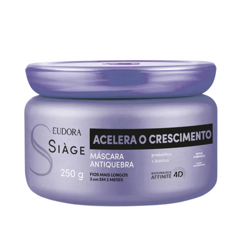 Máscara Capilar Siàge Acelera o Crescimento 250g