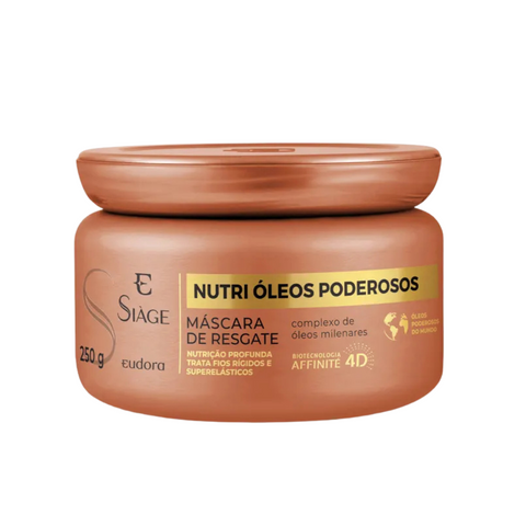 Máscara Capilar Siàge Nutri Óleos Poderosos 250g