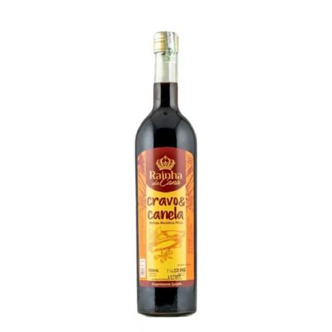 Cachaca Clove and Cinnamon 700ml Cachaças Rainha Da Cana Minas