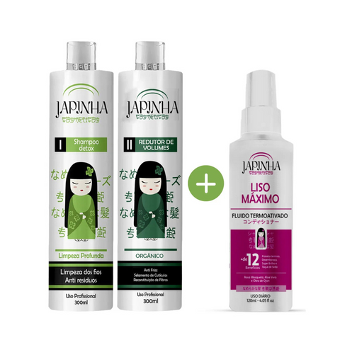 Organic Reducer Active Kit + Protector - Japinha Extreme Smooth