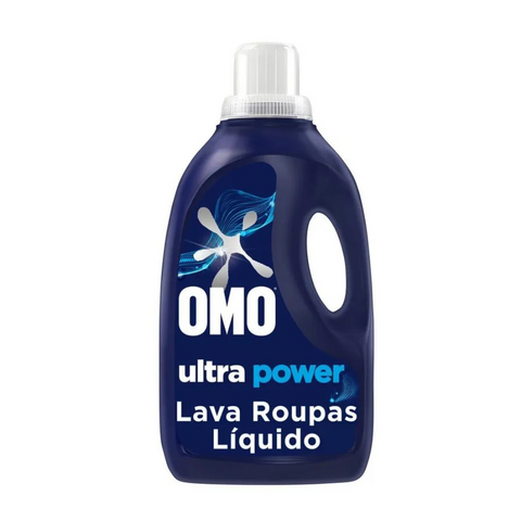 Lava-Roupas Líquido Omo Ultra Power Frasco 1,8l