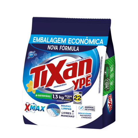 Tixan Ypê Primavera Powder Laundry Detergent Sachet 1.3kg