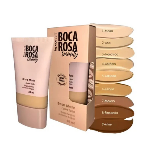 Boca Rosa Beauty High Coverage Matte Foundation 30ml
