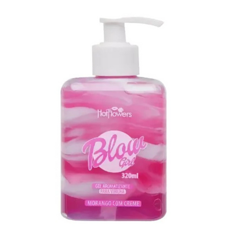 Blow Girl Edible Aromatic Gel Strawberry With Cream 320ml