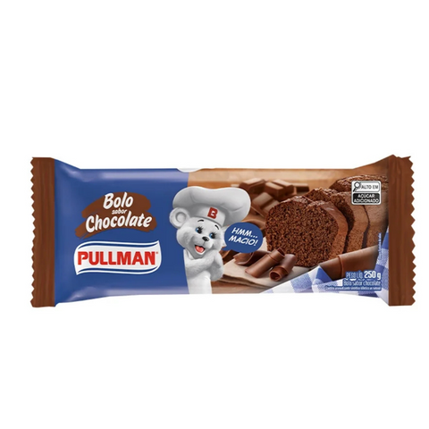 Bolo Pullman de chocolate em pacote 250 g