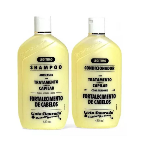 Shampoo + Cond Gota Dourada Fortalecimento Tradicional 430ml
