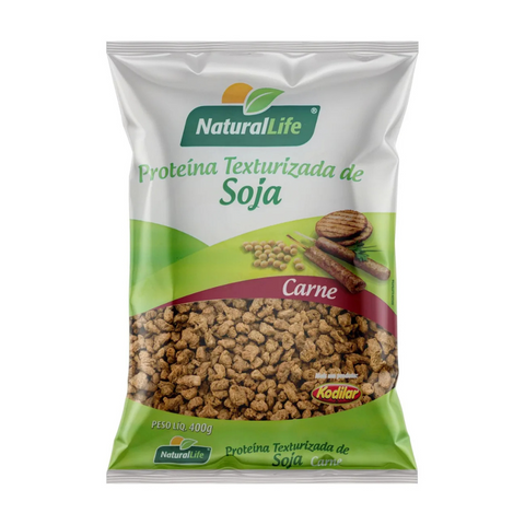 Textured Soy Protein Beef Natural Life 400g Pack