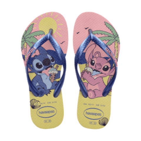 Chinelo Havaianas Infantil Slim Stitch