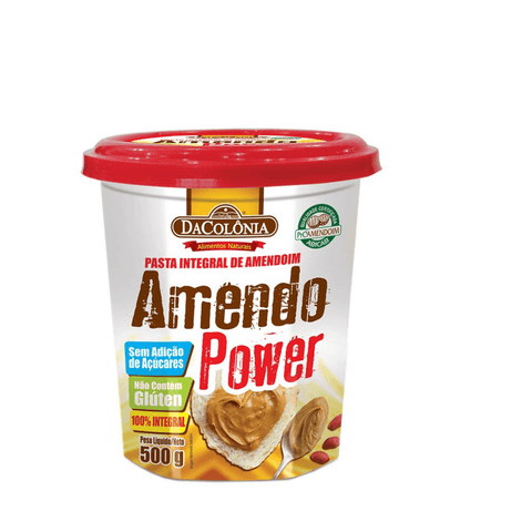 AmendoPower Pasta de Amendoim 500g DaColônia