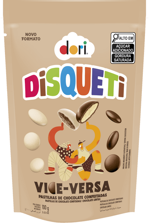 Vice Versa Disqueti Chocolate Candy 100g
