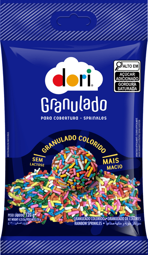 Dori Colored Chocolate Sprinkles 120g