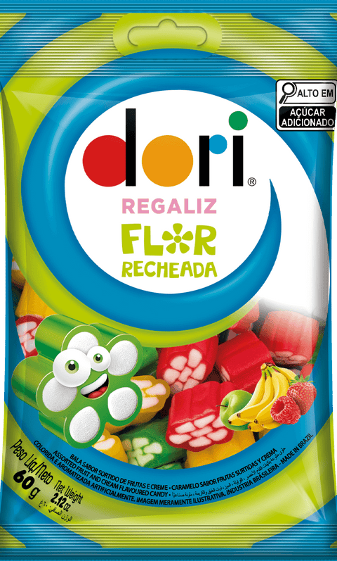 Dori Flower Licorice Candy 60g