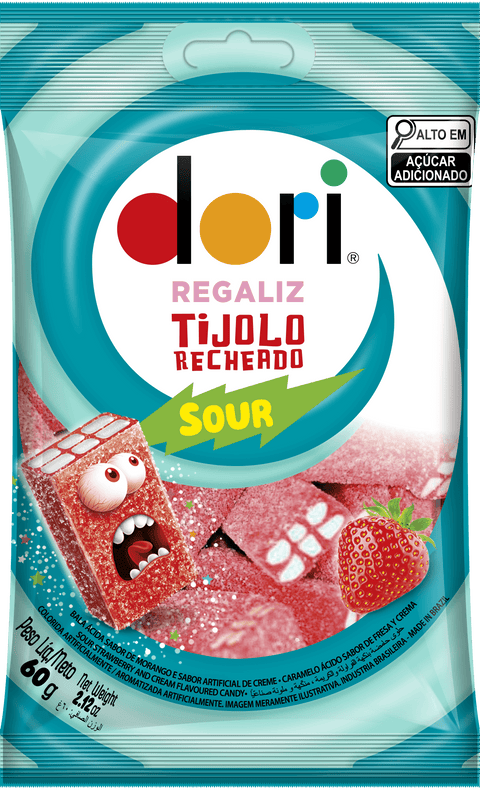 Dori Licorice Brick Candy 60g