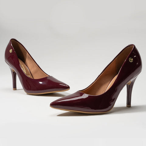Vizzano 1184-1101 Pointy Toe Pump in Wine Patent