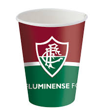 Copo Fluminense  - Embalagem com 8 unidades Festcolor