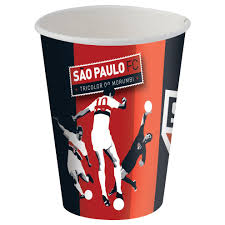 Copo São Paulo - Embalagem com 8 unidades Festcolor