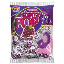 Cherry Pop Chewing Gum Lollipop 700g