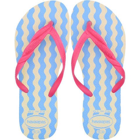 Chinelo Havaianas Fantasia Style II Bege Palha
