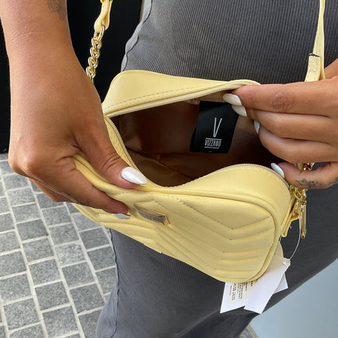 Vizzano 10003-2 Shoulder Bag in Pale Yellow