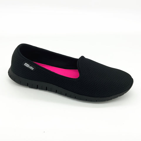Actvitta 4202-500 Slip-on Sneaker in Black Nylon