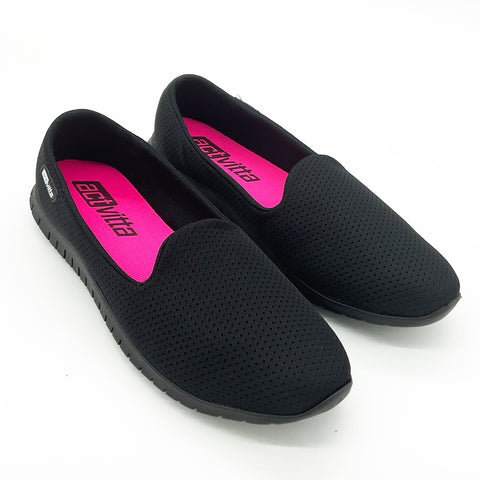Actvitta 4202-500 Slip-on Sneaker in Black Nylon