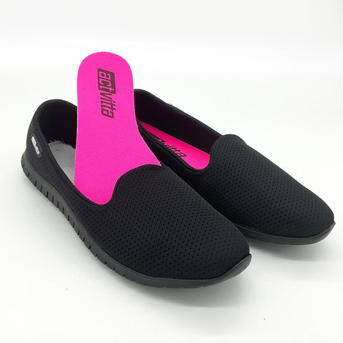 Actvitta 4202-500 Slip-on Sneaker in Black Nylon