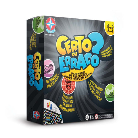 True or False Board Game - Estrela