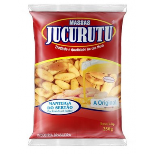 Bolacha Jucurutu Manteiga do Sertão 250g