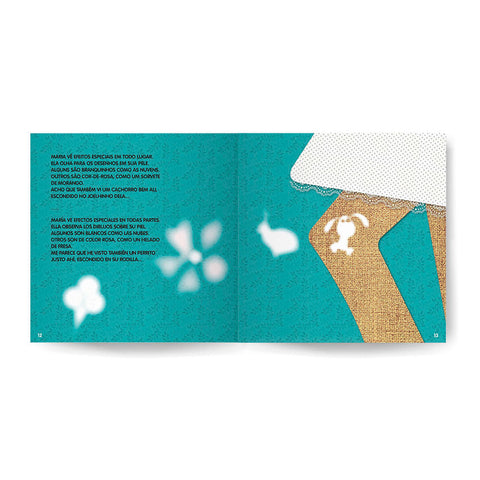 Book The Girl Made of Clouds - Bilingual Spanish - Estrela Cultural